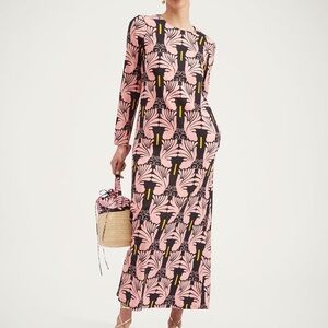 La DoubleJ Long Sleeve Swing Dress